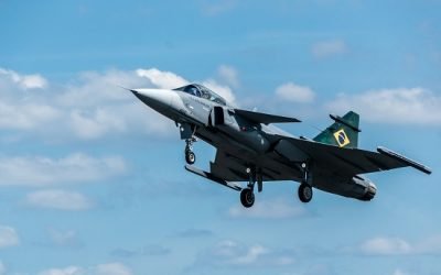 Impulsionada pelo Gripen, Saab apresenta resultados de 2021