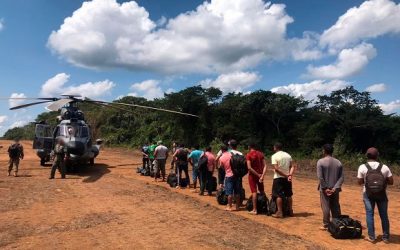 Tropas apreendem 45 quilos de ouro de garimpo ilegal em reserva nacional no Pará