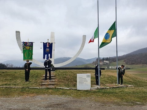 Cerimônia na Itália celebra 76 anos da vitória brasileira em Monte Castelo
