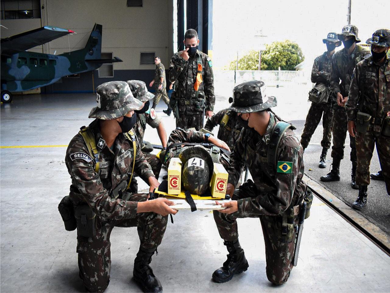 Exército Realiza Estágio De Atendimento De Saúde Em Operações Militares 8436