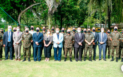 Condor recebe visita do General José Eduardo Pereira, Comandante Militar do Leste