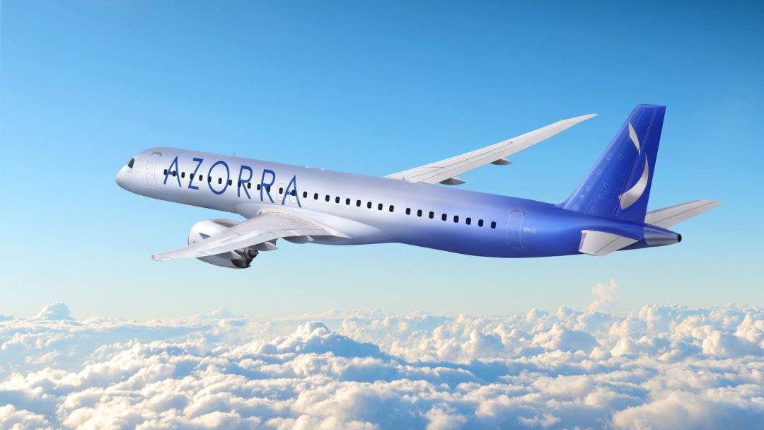 Azorra encomenda 20 aeronaves Embraer E2 por US$ 3,9 bilhões