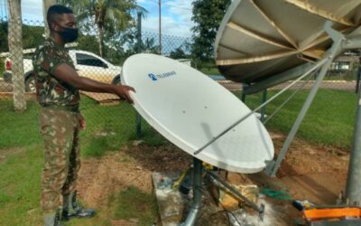 Exército instala antenas satelitais nos pelotões especiais de fronteira