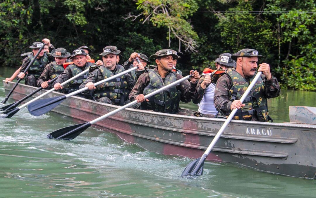 Brigada de Infantaria de Selva realiza estágio para os órgãos de segurança  pública