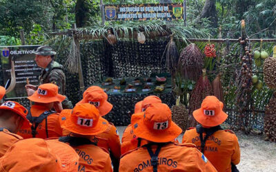 Brigada de Infantaria de Selva realiza estágio para órgãos de segurança pública