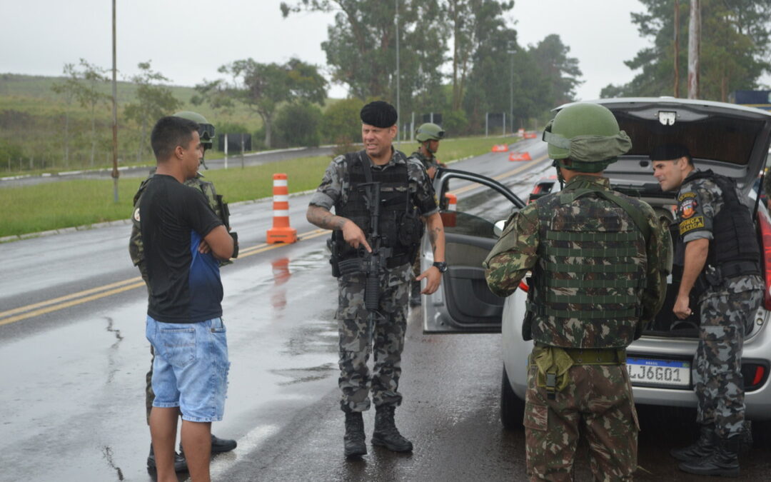 Exército Brasileiro - POSTO DE BLOQUEIO Ações preventivas e