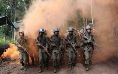 Brigada: Recrutas realizam treinamento no terreno em Curitiba