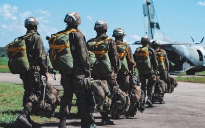 Paraquedista: Recrutas de Batalhão realizam Operação Tenaz