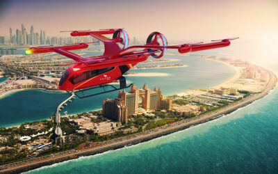 Eve e Falcon Aviation Services anunciam parceria para introduzir voos de eVTOL em Dubai