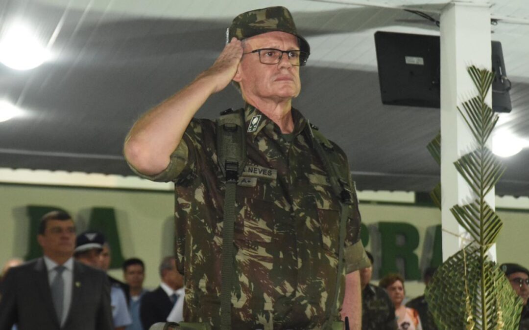 General de Exército Ricardo Augusto Ferreira Costa Neves assume CMN