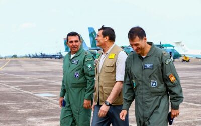 Ministro da Defesa e comitiva visitam treinamentos da Tápio 2022