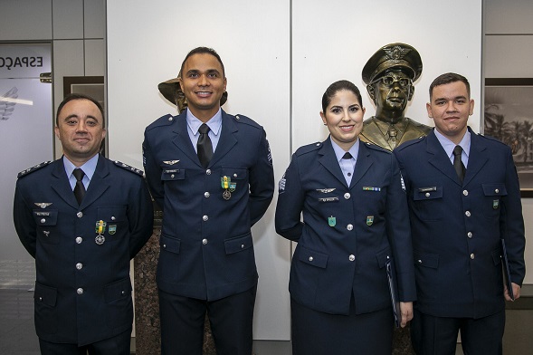 ASPAER celebra 18 anos de cria o com cerim nia militar