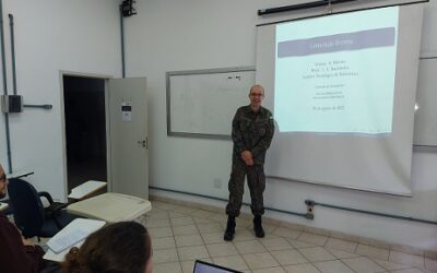 Militar do IFI ministra aula na pós-graduação do ITA