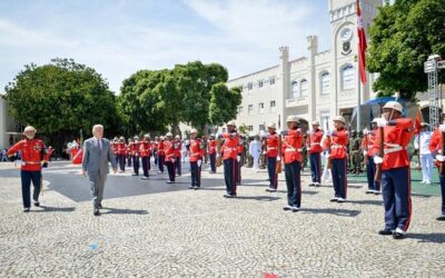 Fuzileiros Navais recebem homenagem do Ministério da Defesa