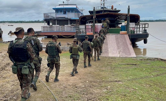 Exército Brasileiro inicia Operação Fronteira Sul na região