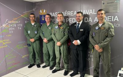 Atech e Base Aérea Naval de São Pedro da Aldeia celebram a modernização do Sistema de Controle de Tráfego Aéreo com a implantação do sistema SAGITARIO