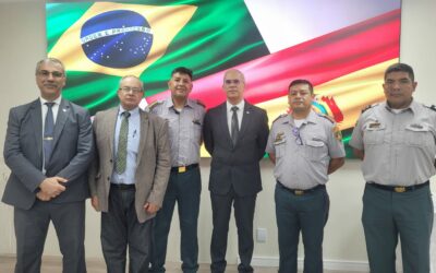 ABIMDE recebe delegação do Ministério da Defesa boliviano em sua sede, em São Paulo