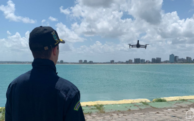 Uso de drone revoluciona a atualização de cartas náuticas