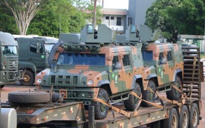 Comando Militar do Oeste inicia deslocamento de viaturas para Roraima