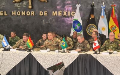 Comandante do Exército participa da Reunião de Abertura da Conferência dos Exércitos Americanos, no México