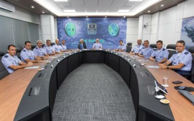 Ministro da Defesa participa de reunião com o Alto-Comando da Aeronáutica