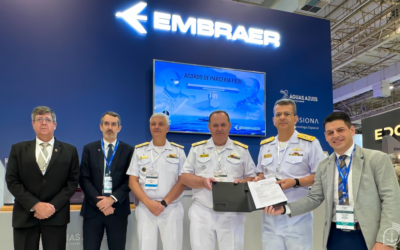 Marinha e Embraer assinam acordo de parceria na área de Tecnologia